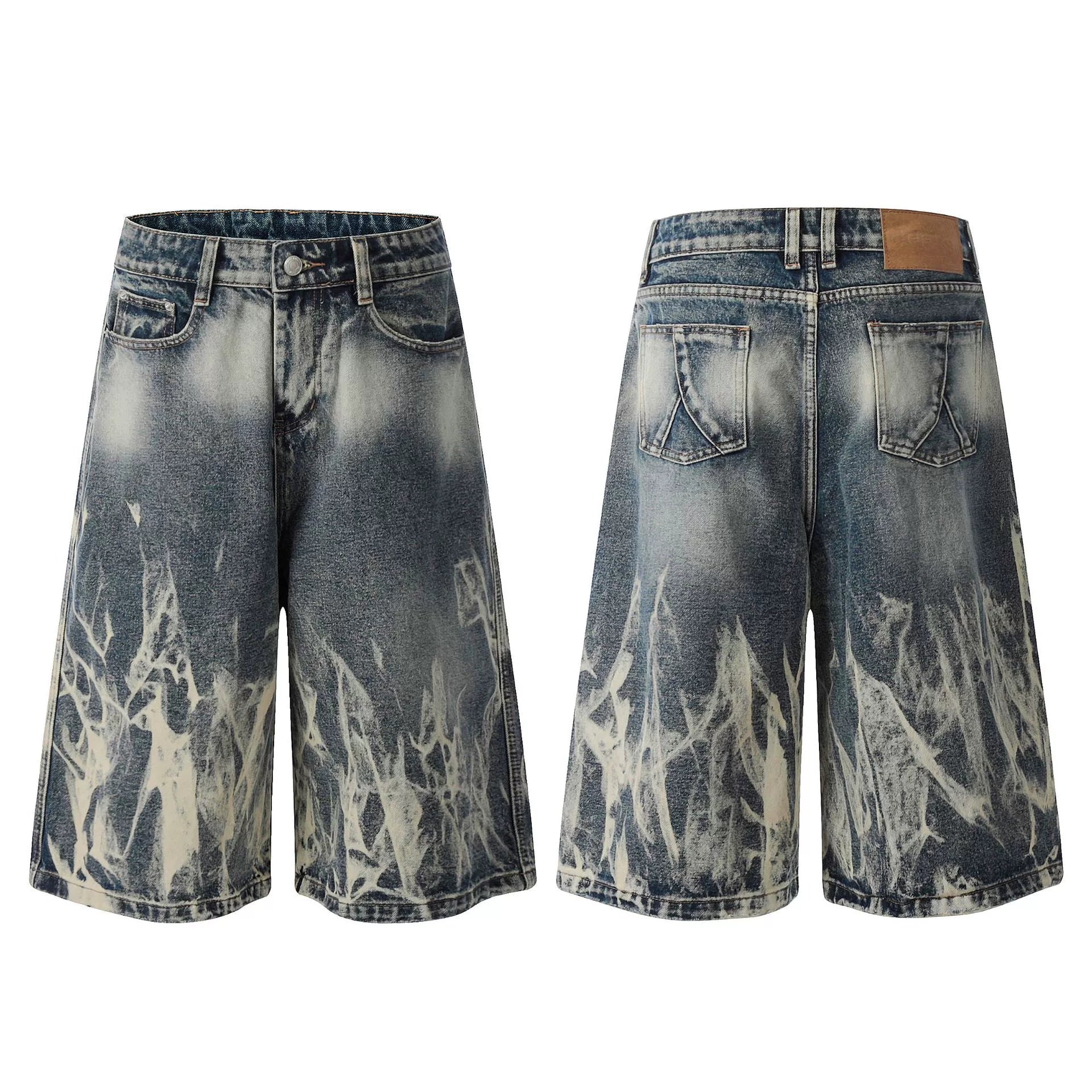 Fashion sports loose shorts